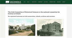Desktop Screenshot of historians.ie