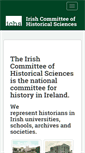 Mobile Screenshot of historians.ie